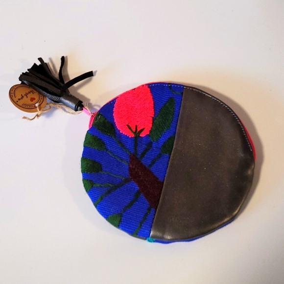 Handmade leather purse - Picture 1 of 4